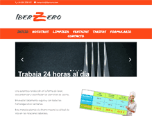 Tablet Screenshot of iberzero.com